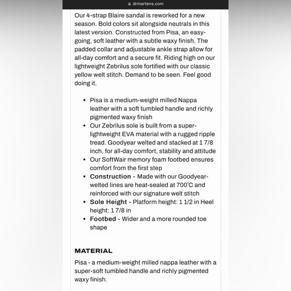 Dr. Martens Sandals ๐ - Picture 10 of 10